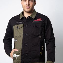 nostrum Men Checked Cotton Longline Tailored Jacket-34