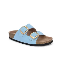 AfroJack Women Open Toe Flats with Buckles-picture-42