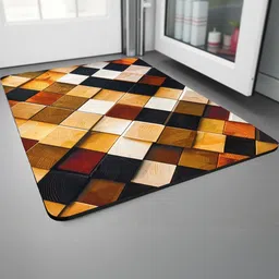 IVAZA Brown 2300 GSM Silicone Bath Rugs-image-41