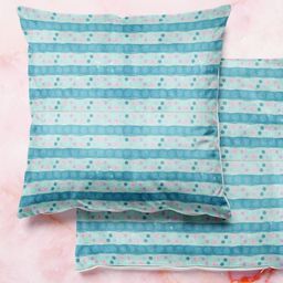 ArtzFolio Multicoloured Set of 2 Velvet Square Cushion Covers-image-65