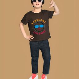 NUSYL Boys Graphic Printed Oversized T-shirt-image-86