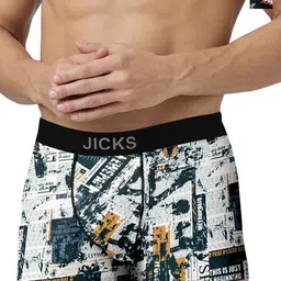 JICKS Men Pack Of 2 Printed Trunk 2_MF54_M-Multicolour-33