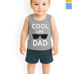 KidBee Kids Pack Of 3 Cotton Innerwear Vests-picture-31
