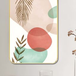 Myntra Elegant Homes White & Green 1 Piece Wooden Floral and Botanical Wall Art-image-60