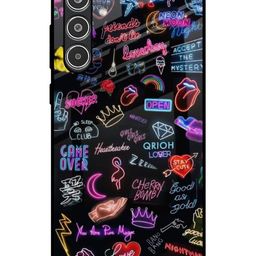 QRIOH Quirky Printed Samsung Galaxy A36 5G Back Case Mobile Accessories-image-72