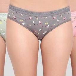 FiveFlag Mid-Rise Cotton Blend Briefs-image-12