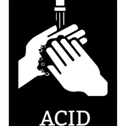 Inephos Black & White Hand Wash Sign Printed Wall Poster-image-37