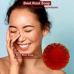 GROOVY Strawberry Sensation Beet Root Bath Bar - 100g-34