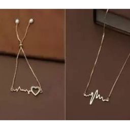 BHUMI09 Women Alloy Gold-Plated Necklace-52