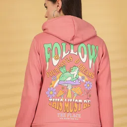 Juelle Women Printed Hooded Sweatshirt-picture-12