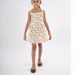 FabJunior Ethnic Motifs Print Fit & Flare Dress-picture-13