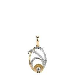 VALANOVA Women 14 Kt Gold Pendant 1.39gms with Lab Grown Diamond 0.29cts-image-26