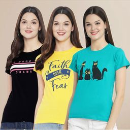 Metronaut Women Typography 3 T-shirt-picture-42