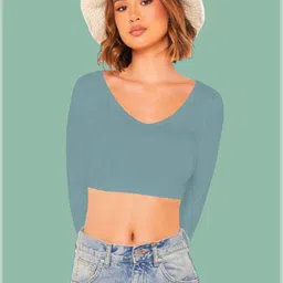 Dream Beauty Fashion Women Fitted CropTop-picture-0