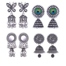 Sangria Alloy Silver-Plated Earrings-image-46