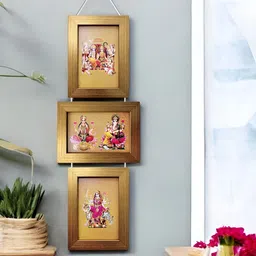 Art Street Gold-Toned 2 to 4 Pieces Plastic Wall Photo Frames-image-41
