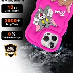 CASE CREATION Cartoon Characters Printed iPhone 12 Bumper Case Mobile Accessories image 3