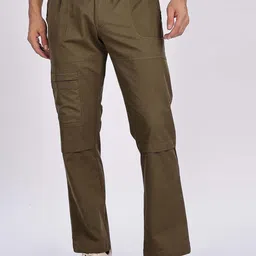Mast & Harbour Men Loose Fit Mid-Rise Cargos-picture-29