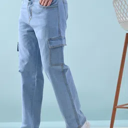 Moda Rapido Men Classic Mildly Distressed Light Fade Jeans-picture-9