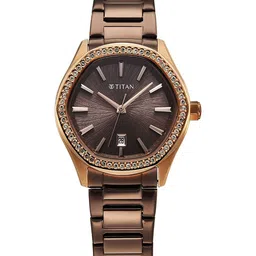 Titan Women Embellished Dial Analogue Watch 95326KM02-picture-45