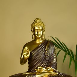 SOWPEACE Resin Buddha Showpiece-image-32