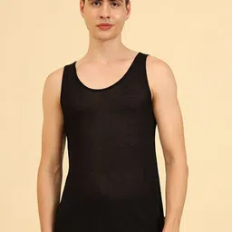 UNIQSOME Sleeveless Innerwear Tank Vest 013-US-VL-SAN-80-BLACK-SMALL-image-99