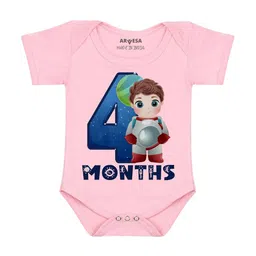 Arvesa 4 Month Baby Printed Bodysuit-image-55