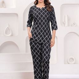 JVSP FASHION Women Printed Night suit-image-75