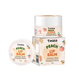 Twasa Peach Lip Balm With SPF 30 & Vitamin E - 12 g-57