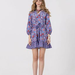 Zenava by Myntra Women Floral Printed V-Neck A-Line Mini Dress-image-55