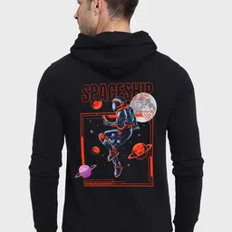 Organic Chics Men Printed Hooded Sweatshirt-picture-47