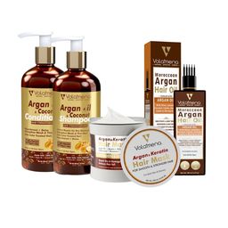 Volamena Set Of 4 Conditioner Shampoo Hair Mask & Hair Oil Combo-22