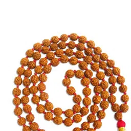 Divine souvenirs Unisex Rudraksh Beaded Minimal Chain-12
