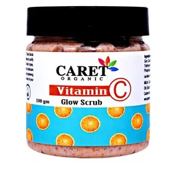 CARET ORGANIC Set Of 3 Body Lotion 250ml & Vit C Scrub 100g & Daily Cream 50 g image 2