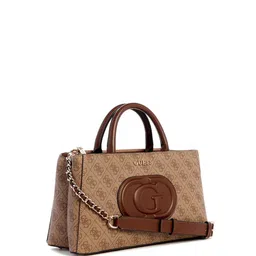 GUESS Printed PU Structured Satchel image 2