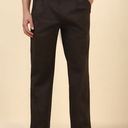 Allen Solly Men Pleated Trousers-picture-26