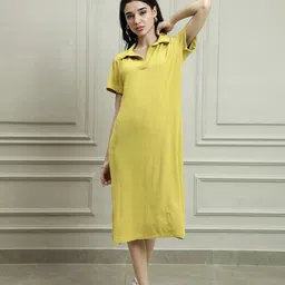 Athena Immutable T-shirt Midi Dress-image-82