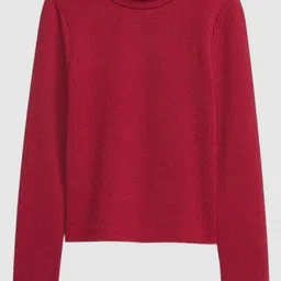 GAP Girls Ribbed High Neck Fitted Top-picture-26