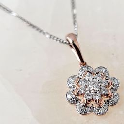 Nigna Diamonds Hanabi Fireflower Lab Grown Diamond Pendant-image-81