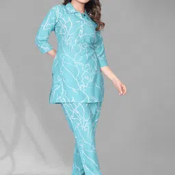 KALINI Printed Tunic With Trousers Co-Ords-picture-8