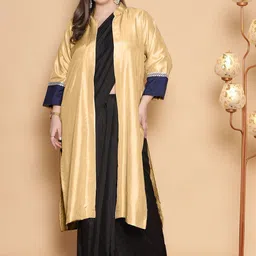 LetsDressUp Women Longline Open Front Jacket-image-1