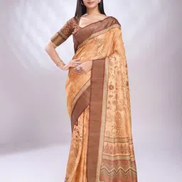 KALINI Ethnic Motifs Printed Saree-image-86