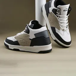 Duke Men Colourblocked High-Top Sneakers-image-48