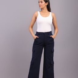 HIGH BUY Women Comfort High-Rise Trousers-image-51