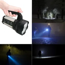 waken Bright Beam LED Laser 1Km Range 6000mAh Rechargeable Torch Search Light Torch image 5