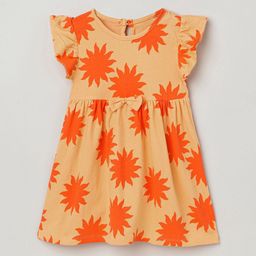 The Boo Boo Club Girls Floral Printed Cotton Fit & Flare Dress-image-24