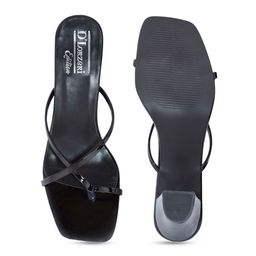 D LORZERI Open Toe Party Block Sandals image 4