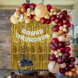 Special You Peach 65 Pieces Birthday Festive Decor-image-43