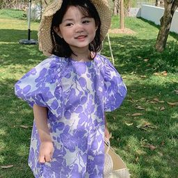 StyleCast x Revolte Tropical Print Flutter Sleeve A-Line Dress-picture-6