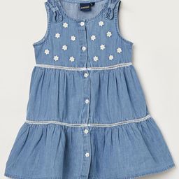 Juniors by Lifestyle Embroidered A-Line Dress-picture-43